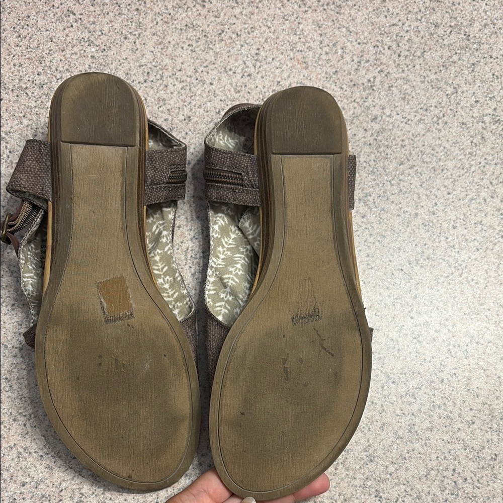 Blowfish Dark Brown Sandals with Buckle - Picture 6 of 9